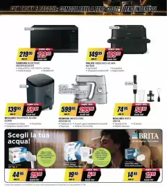 Volantino Trony settimana 39 Pagina 30: Kenwood impastatore €299,95, Moulinex friggitrice ad aria €59,95