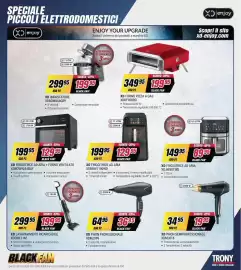 Volantino Trony settimana 39 Pagina 34: XD friggitrice ad aria €129,95, XD friggitrice ad aria + forno ventilato €129,95