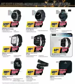 Volantino Trony settimana 39 Pagina 5: Amazfit smartwatch bip max €89,95, Amazfit smartwatch active 2s €119,95