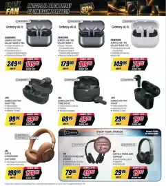 Volantino Trony settimana 39 Pagina 6: JVC Auricolari TWS HANP1TBU €69,95, JBL Auricolari TWS Tune 245 NC €49,95