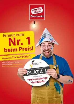 Sonderpreis Baumarkt Prospekt (gültig bis 3-10)