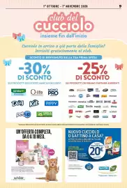 Volantino L´Isola dei Tesori Pagina 9: 1° OTTOBRE -1° NOVEMBRE 2026 club del cucciolo insieme fin dall'inizio Cucciolo in