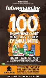 Catalogue Intermarché Express page 1: Anniversaire Du mardi 6 au dimanche 18 octobre 2026(a) Intermarché 100 % EN AVANTAGE