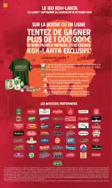 Catalogue Intermarché Express page 4: LE JEU KOH-LANTA DU LUNDI 7 SEPTEMBRE AU DIMANCHE 18 OCTOBRE 2026 SUR LA BORNE OU EN