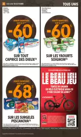 Catalogue Intermarché Hyper page 4: DU 6 AU 18 OCTOBRE Origine FRANCE Transformé en FRANCE TOUS UNIS 4 mini CAPRICE avec 98%