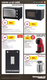 Catalogue Intermarché Hyper page 43: KRUPS MACHINE A CAFÉ PICCOLO XS ROUGE ET NOIRE €29,99