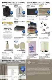 Catalogue JYSK page 7: GISTAD Serviette de toilette €3,50, KRONBORG Serviette de toilette KARLSTAD €5,99