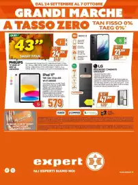 Volantino Iperal | Expert Pagina 34: IPad 11" €579,00, LG Frigorifero Combinato GBBSJ21DEP €479,00