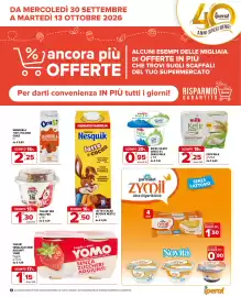 Volantino Iperal | Ancora più offerte Pagina 1: Yogurt Mix Milk Pro €1,30, Yogurt senza zuccheri aggiunti Yomo fragola €1,15