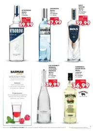 Kaufland gazetka | Alkohole Strona 5: Wódka Bols marine €39,99, Wódka Łza pszenicy €39,99