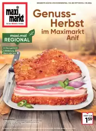 Maximarkt Flugblatt woche 40 Seite 1: Krustenbraten €1,59