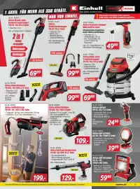 Zgonc Flugblatt Seite 5: Akku-Hand- und Bodenstaubsauger TE-HV 18/06 Li Solo €69,99