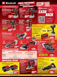 Zgonc Flugblatt Seite 6: Akku-Stichsäge TP-JS 18/135 Li BL Solo €99,99, Akku-Handkreissäge TP-CS 18/136-C Li BL Solo €139,00