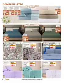 Volantino Iperal | Dolce autunno Pagina 2: Completo letto Penelope €43,90, Completo letto honey 1 piazza e mezza €23,90