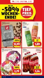 Hofer Flugblatt woche 40 Seite 16: Merci Lovelies Pralinen €2,79, Coca-Cola Limonade €1,24