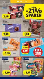 Hofer Flugblatt woche 40 Seite 19: Dunkin' Kaffee €2,19, Lachgummi €1,69