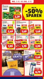 Hofer Flugblatt woche 40 Seite 27: Manner Törtchen Haselnuss €2,99, Nur Nur Natur Bio-Kimchi €2,49