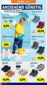 Hofer Flugblatt woche 40 Seite 30: Lily & Dan Kleinkinder-Thermostiefel €11,99, UP2FASHION WOMEN DAMEN-SNEAKER €14,99