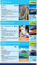 Hofer Flugblatt woche 40 Seite 49: Kreuzfahrt von rom bis london €1.999,00, Kreuzfahrt china, südkorea bis japan €3.299,00