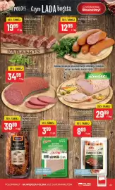 Polomarket gazetka tydzień 40 Strona 25: Frankfurterki Kabanos €8,99, Żeberka wędzone €19,99
