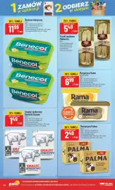 Polomarket gazetka tydzień 40 Strona 34: Faruki wędzone Mlekovita €5,49, Smalec wyborowy Rzeźnik Szymon €1,49