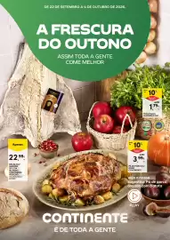 Folheto Pingo Doce | A frescura de outono Página 1: DE 22 DE SETEMBRO A 4 DE OUTUBRO DE 2026. A FRESCURA DO OUTONO ASSIM
