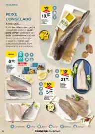 Folheto Pingo Doce | A frescura de outono Página 16: Lombo tamboril congelado €21,99