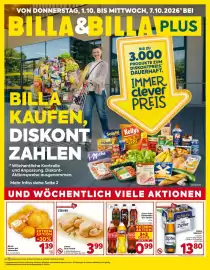 Billa Box Flugblatt woche 40 Seite 1