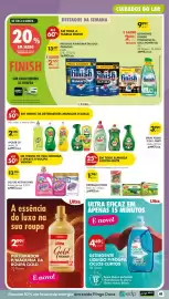 Folheto Pingo Doce semana 40 Página 47: Cif Poder Cif Limão €2,19, Ultra detergente liquido p/roupa ciclos curtos €4,49