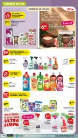 Folheto Pingo Doce semana 40 Página 48: Ajax boost vinagre e lavanda €1,99, Ultra spray vinagre de limpeza €1,39