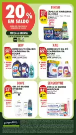 Folheto Pingo Doce semana 40 Página 54: Sensodyne pasta de dentes multicare €5,19, Dove gel de banho hydrate €4,99