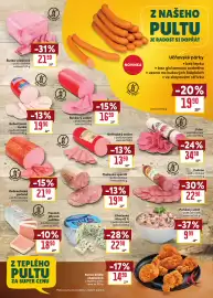 Billa leták týden 40 Strana 11: Kuřecí prsní šunka €19,90, Debrecínská pečeně €21,90