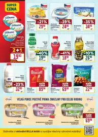 Billa leták týden 40 Strana 18: Madeta pomazánkové tradiční natur €24,90, Billa high protein drink €26,90