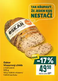 Billa leták týden 40 Strana 9: Oskar Vícezrnný chléb €49,90