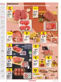 Folheto Continente semana 40 Página 12: Espetada de porco continente €9,89