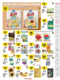 Folheto Continente semana 40 Página 17: Queijo de vaca regular/light a vaca que ri €2,95, Queijo fresco tété