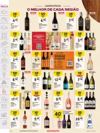 Folheto Continente semana 40 Página 20: Vinho herdade dos grous €9,99, Vinho carm €12,99