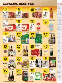 Folheto Continente semana 40 Página 23: Cerveja c/ alcool sagres mini €9,95, Franziskaner Weissbier