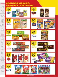 Folheto Continente semana 40 Página 26: Nature Valley Protein Peanut & Chocolate, Nestlé Cheerios miel/mel