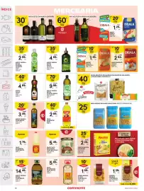 Folheto Continente semana 40 Página 32: Óleo alimentar frigi €2,89, Nacional massas