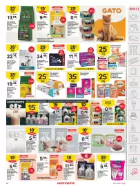 Folheto Continente semana 40 Página 49: Alimento Humido P/ Gato Whiskas €11,39, Vitakraft liquid snack