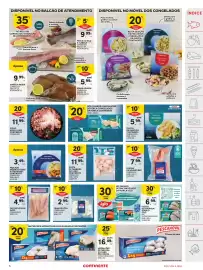 Folheto Continente semana 40 Página 5: Lombos e medalhões de perca congelados da marca continente