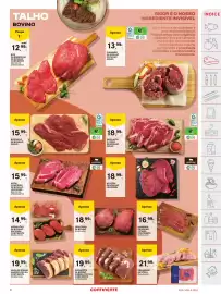 Folheto Continente semana 40 Página 9: Chambão de novilho (estufar) angus €13,99, Vazio alto c/ osso de novilho angus €18,99