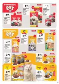 Folheto Continente | Animais de Companhia Página 13: Alimento seco p/ gato continente pet €9,99