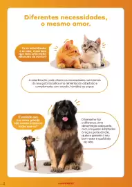 Folheto Continente | Animais de Companhia Página 2: Diferentes necessidades, Tu és esterelizado e eu não, é por isso que