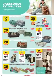 Folheto Continente | Animais de Companhia Página 4: Cama lupi linx €11,99, Arranhador lupi linx €39,99