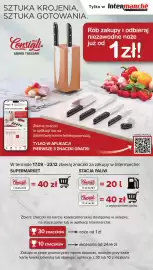 Intermarche gazetka tydzień 40 Strona 10: SZTUKA KROJENIA, SZTUKA GOTOWANIA. Consigli ANIMO TOSCANO Whough Tylko w