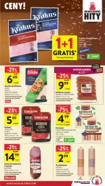 Intermarche gazetka tydzień 40 Strona 19: Parówki Tarczyński Naturalnie €4,99, Salami Sokołów €5,99