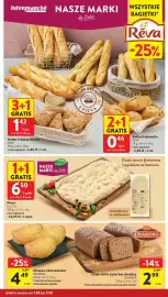 Intermarche gazetka tydzień 40 Strona 20: Pinsa O LA LA! €6,50, Bułka Trójkąt fitness REVA €1,42