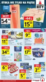 Intermarche gazetka tydzień 40 Strona 21: Filety z makreli Graal €6,79, Śledzie KAPITAN NAVI €17,99